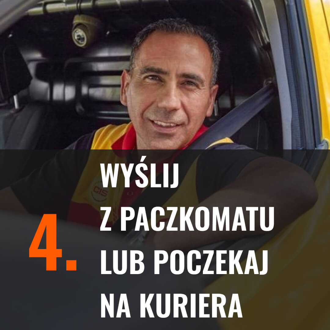 4. Wyślij z paczkomatu